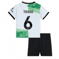 Dres Liverpool Thiago Alcantara #6 Preč pre deti 2023-24 Krátky Rukáv (+ trenírky)